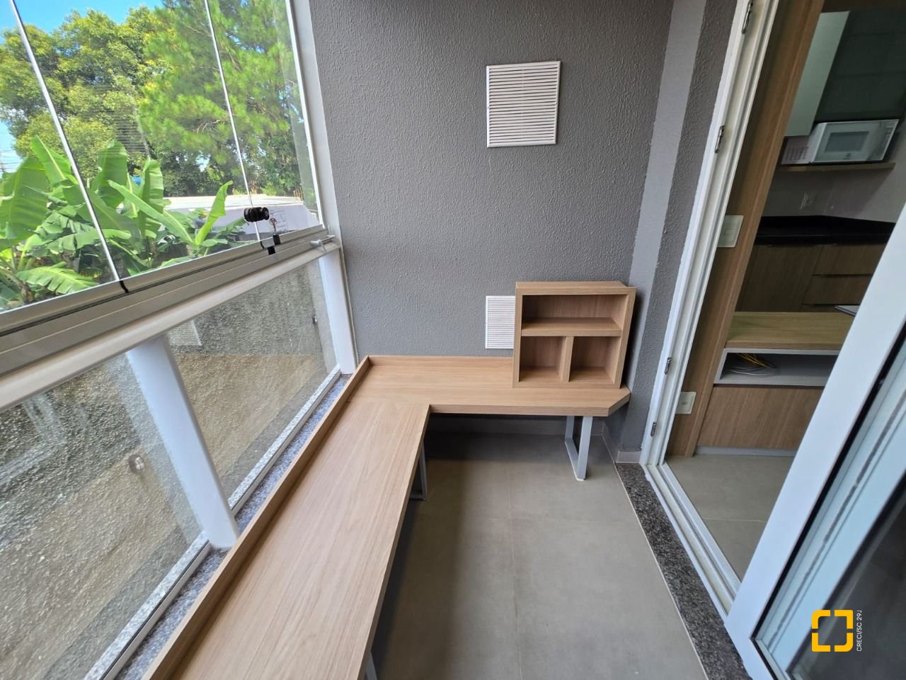 Apartamento com 35m², 1 quarto, 1 garagem, no bairro Campeche em Florianópolis