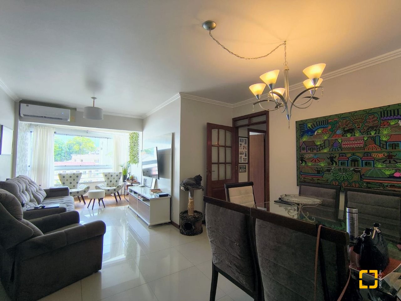 Apartamento com 91m², 4 quartos (sendo 1 suíte), 1 garagem, no bairro Abraão em Florianópolis
