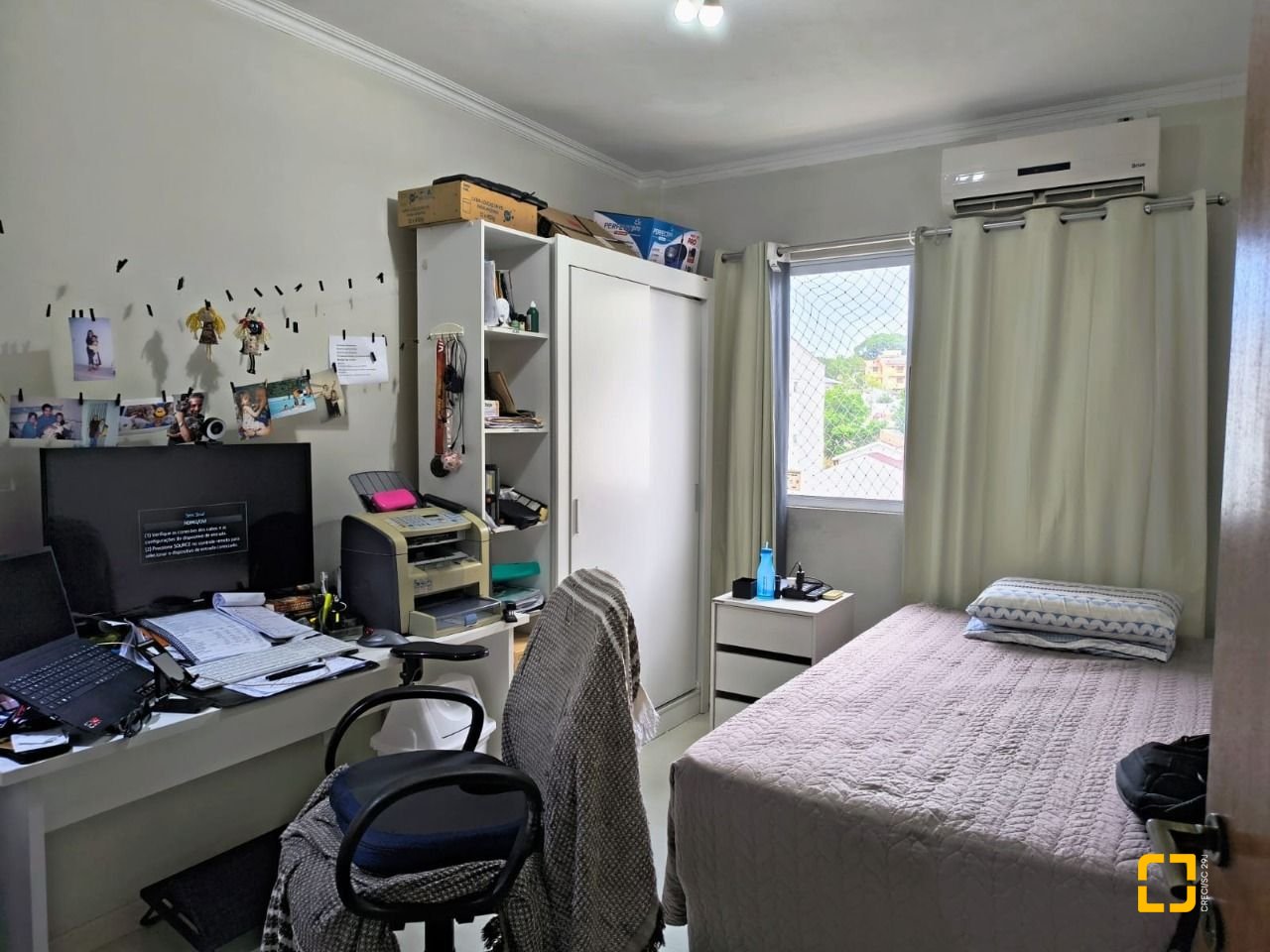 Apartamento com 91m², 4 quartos (sendo 1 suíte), 1 garagem, no bairro Abraão em Florianópolis