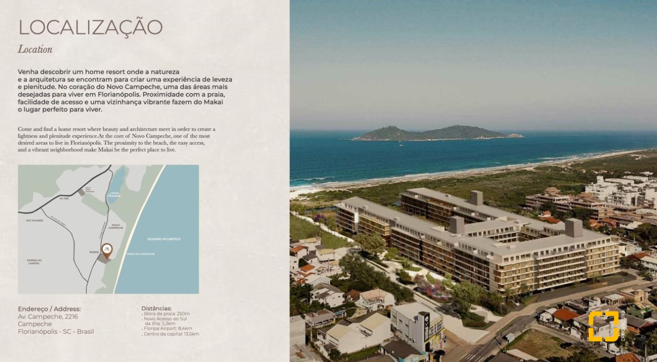 Apartamento com 160m², 6 quartos (sendo 3 suítes), 2 garagens, no bairro Campeche em Florianópolis