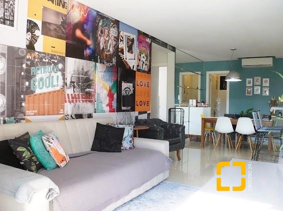 Apartamento com 118m², 6 quartos (sendo 3 suítes), 2 garagens, no bairro Kobrasol em São José