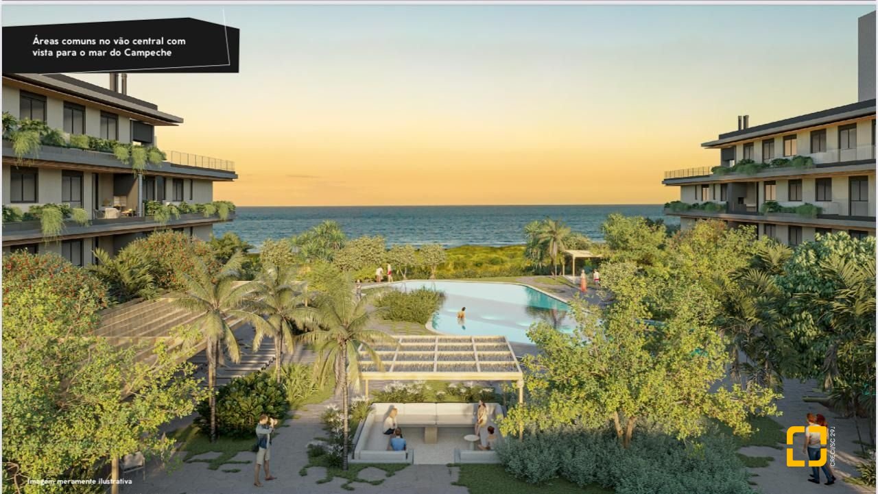 Apartamento com 105m², 3 quartos (sendo 1 suíte), 2 garagens, no bairro Campeche em Florianópolis