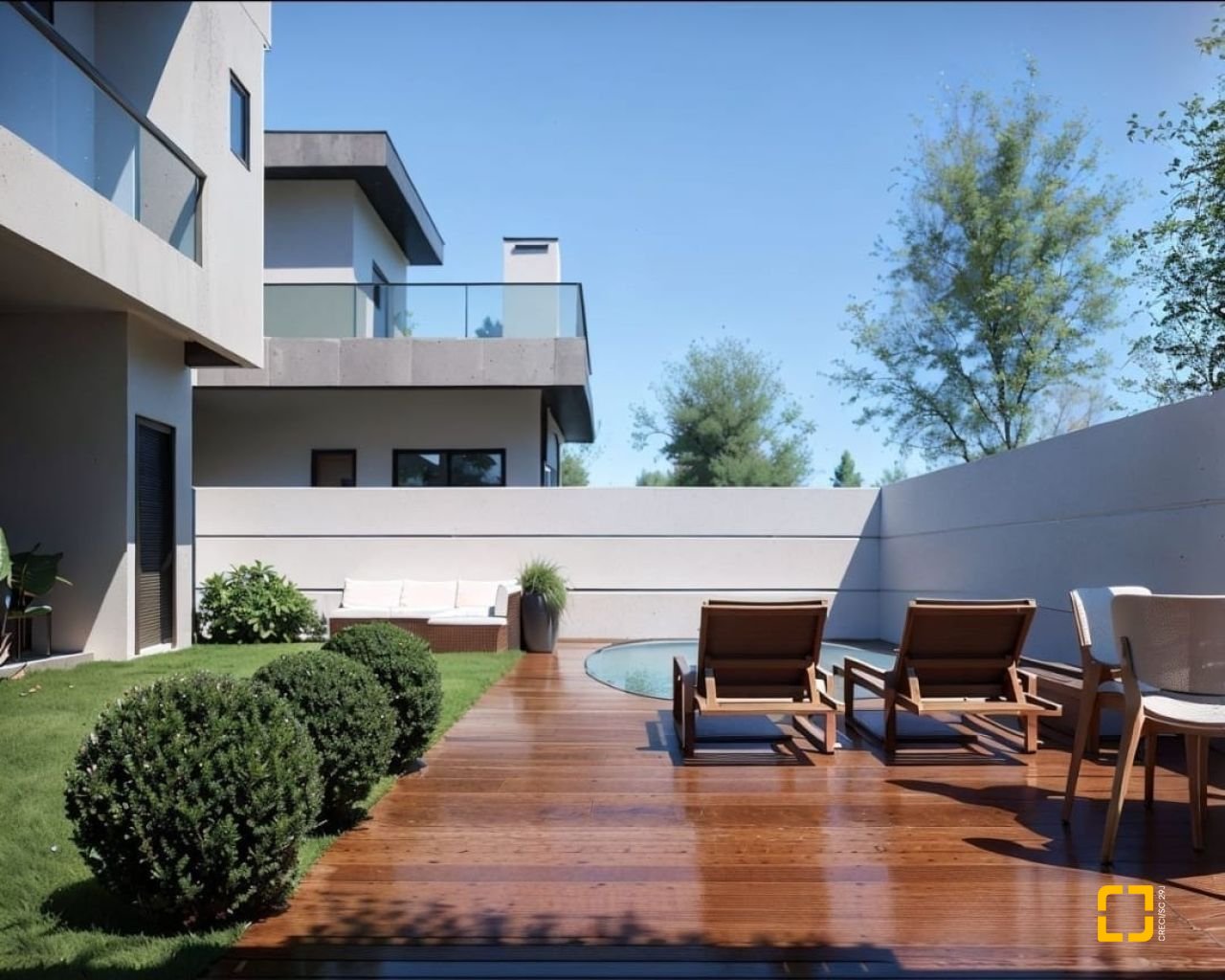 Casa de Condomínio com 138m², 2 quartos (sendo 1 suíte), 2 garagens, no bairro Cachoeira do Bom Jesus em Florianópolis