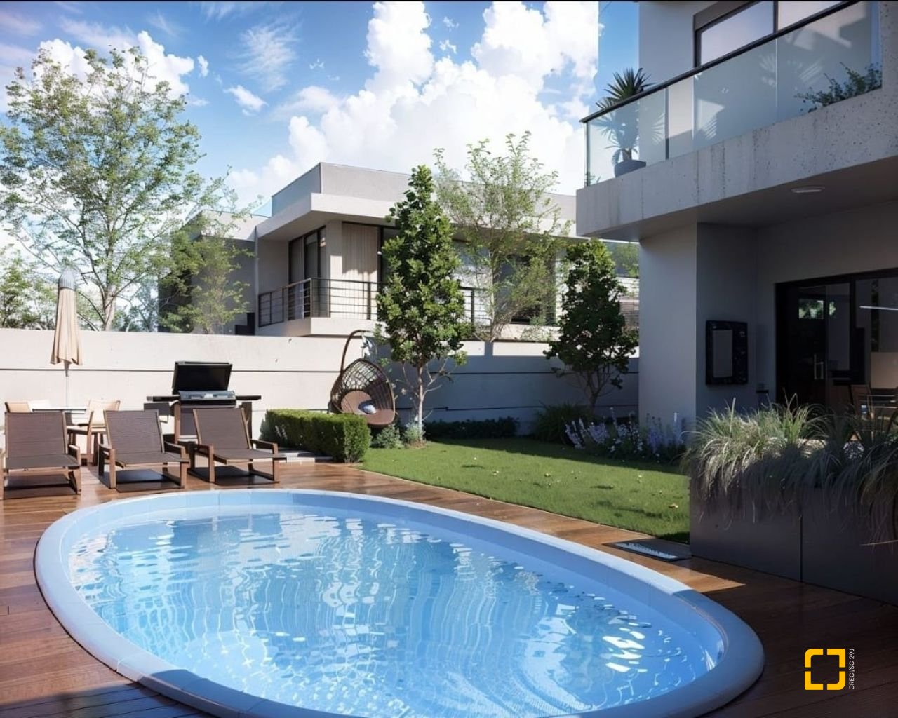 Casa de Condomínio com 138m², 2 quartos (sendo 1 suíte), 2 garagens, no bairro Cachoeira do Bom Jesus em Florianópolis