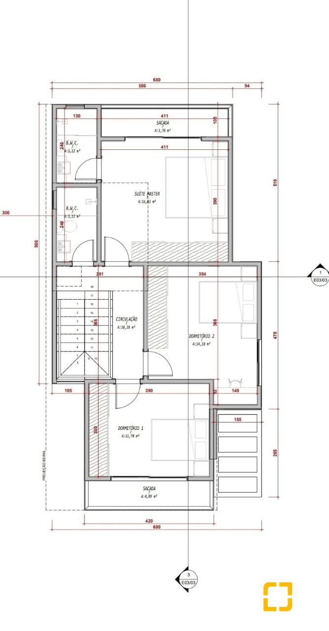 Casa de Condomínio com 138m², 2 quartos (sendo 1 suíte), 2 garagens, no bairro Cachoeira do Bom Jesus em Florianópolis