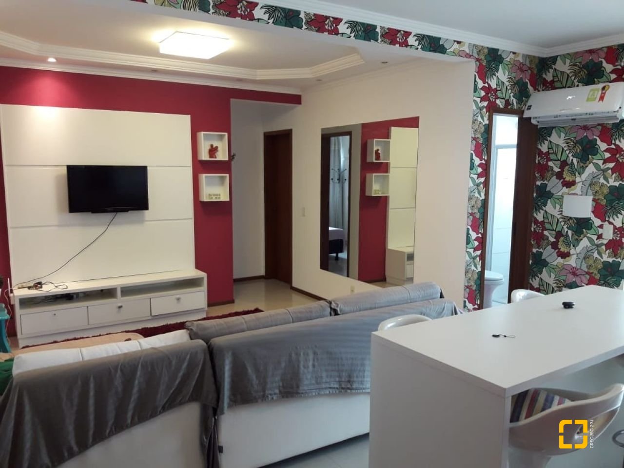 Apartamento com 70m², 3 quartos (sendo 1 suíte), 1 garagem, no bairro Ingleses em Florianópolis