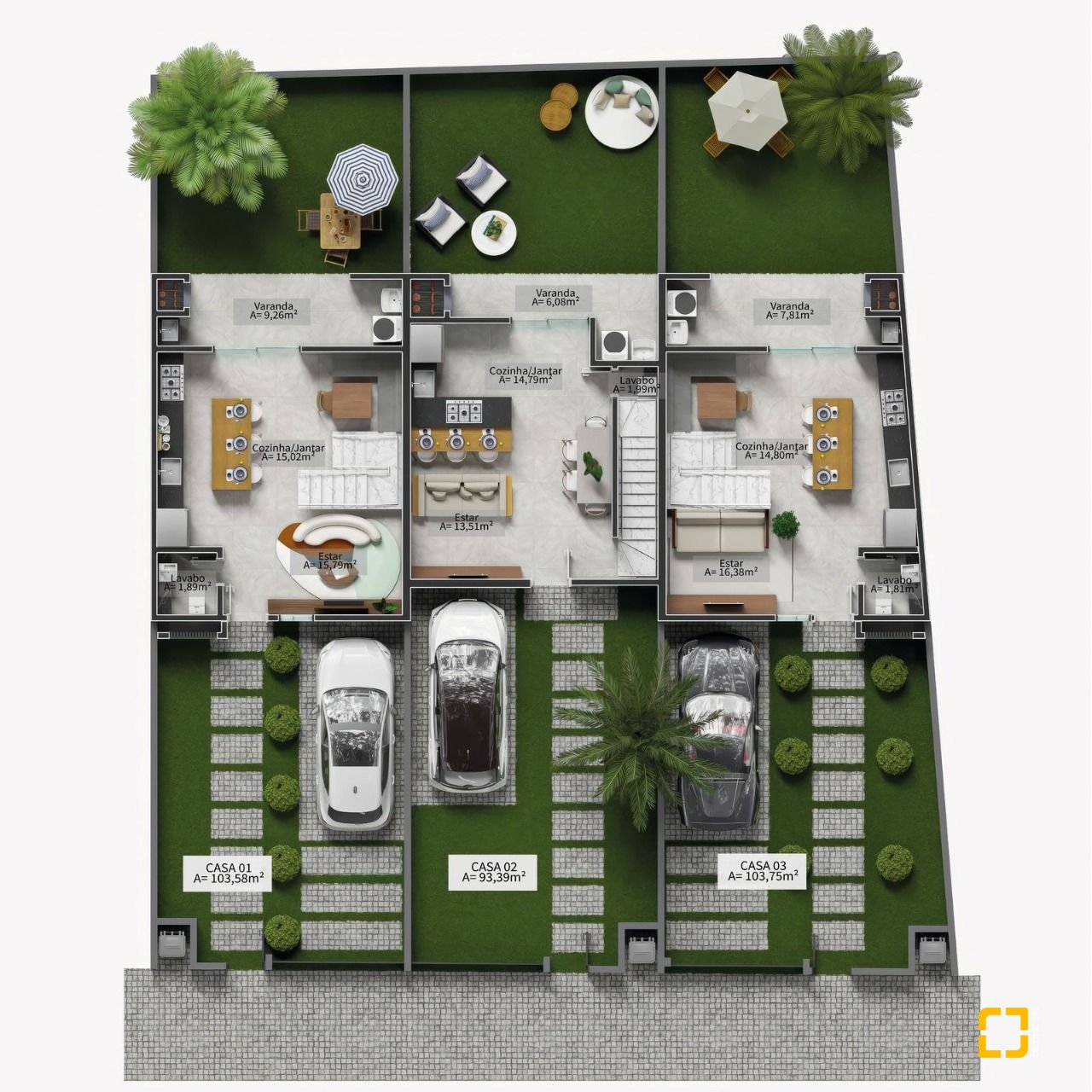 Casa com 100m², 3 quartos (sendo 1 suíte), 2 garagens, no bairro Cachoeira do Bom Jesus em Florianópolis