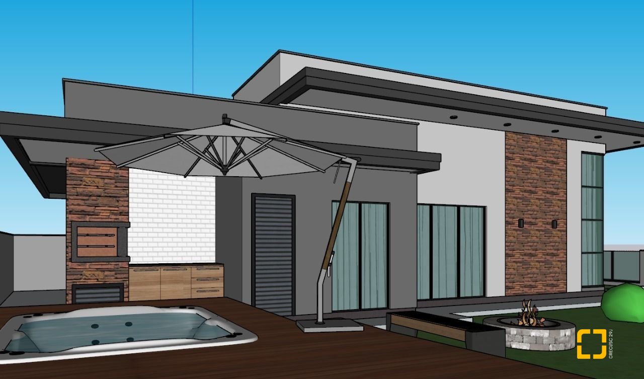 Casa com 113m², 3 quartos (sendo 1 suíte), 2 garagens, no bairro Forquilhas em São José