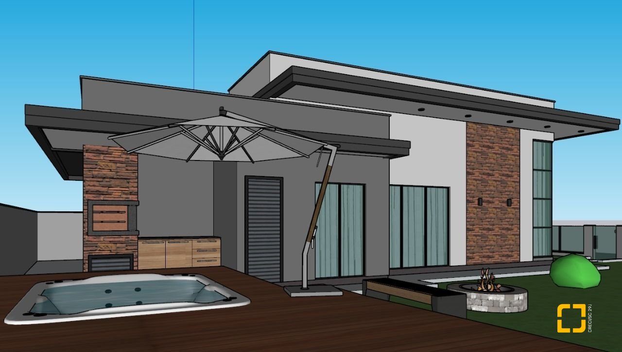 Casa com 113m², 3 quartos (sendo 1 suíte), 2 garagens, no bairro Forquilhas em São José