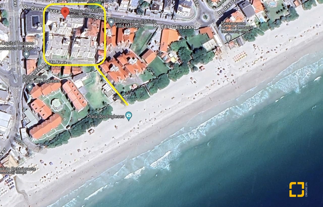 Apartamento com 65m², 3 quartos (sendo 1 suíte), 1 garagem, no bairro Ingleses em Florianópolis