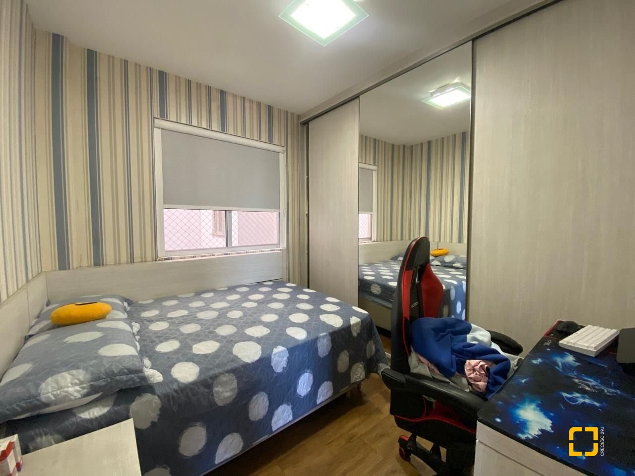 Apartamento com 103m², 3 quartos (sendo 1 suíte), 1 garagem, no bairro Campinas em São José