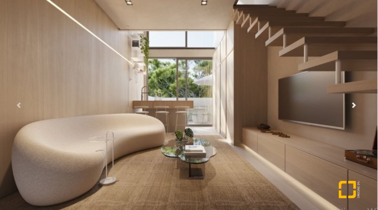 Studio com 35m², 2 quartos (sendo 1 suíte), 1 garagem, no bairro Campeche em Florianópolis