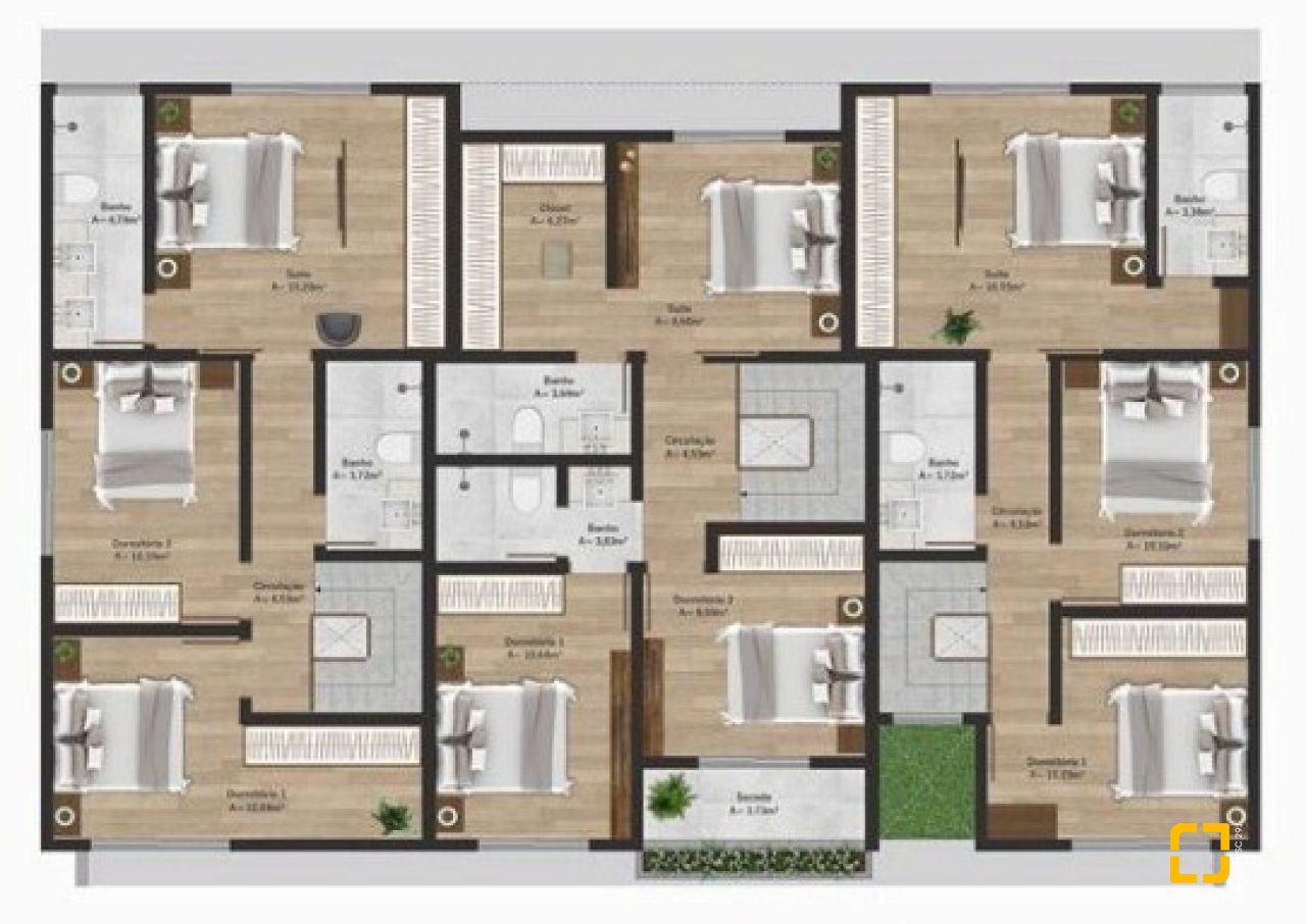 Casa com 176m², 4 quartos (sendo 1 suíte), 1 garagem, no bairro Campeche em Florianópolis