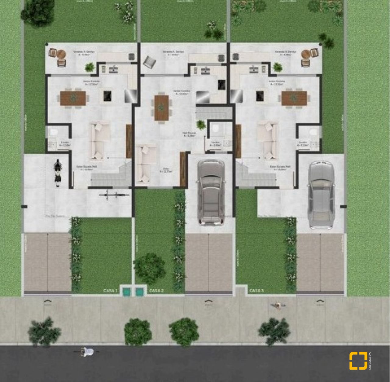 Casa com 176m², 4 quartos (sendo 1 suíte), 1 garagem, no bairro Campeche em Florianópolis