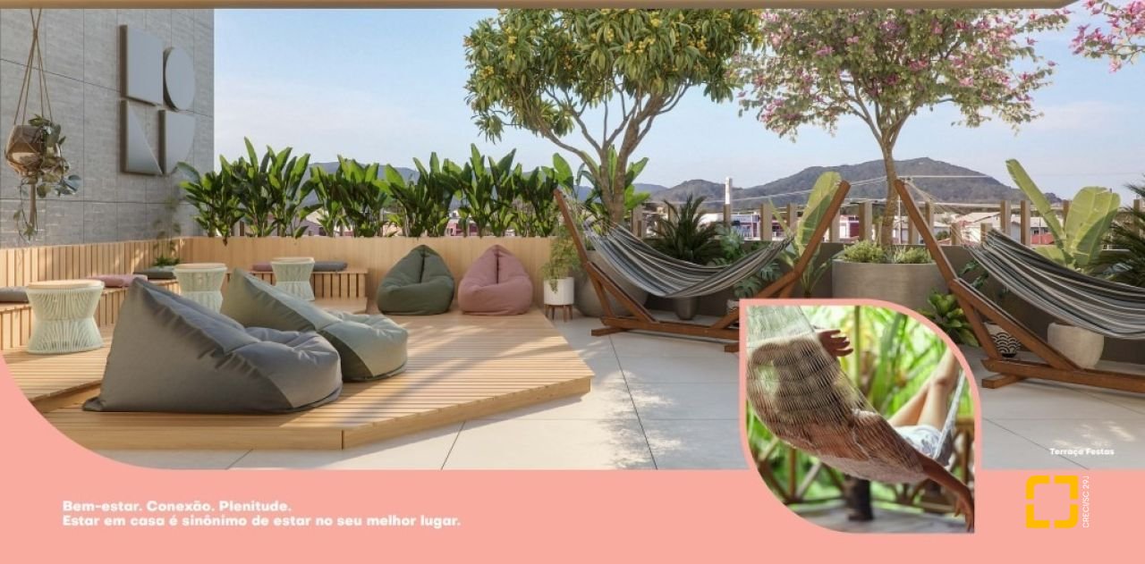 Apartamento com 53m², 1 quarto, 1 garagem, no bairro Campeche em Florianópolis
