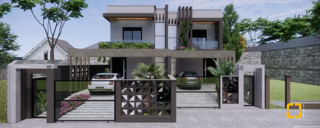 Casa com 142m², 3 quartos (sendo 1 suíte), 2 garagens, no bairro Forquilhinha em São José