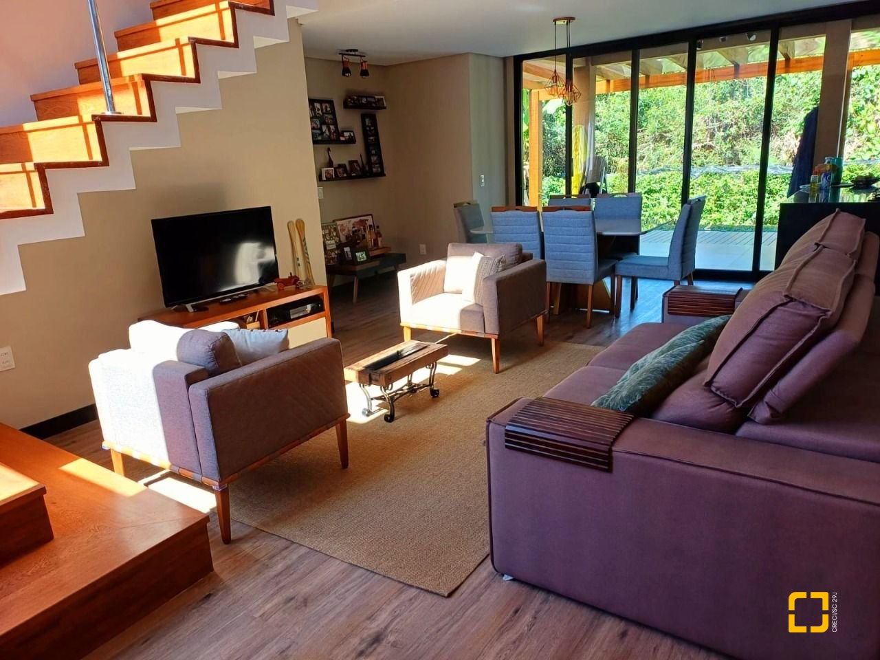 Casa de Condomínio com 186m², 2 quartos (sendo 1 suíte), 2 garagens, no bairro Vargem Grande em Florianópolis