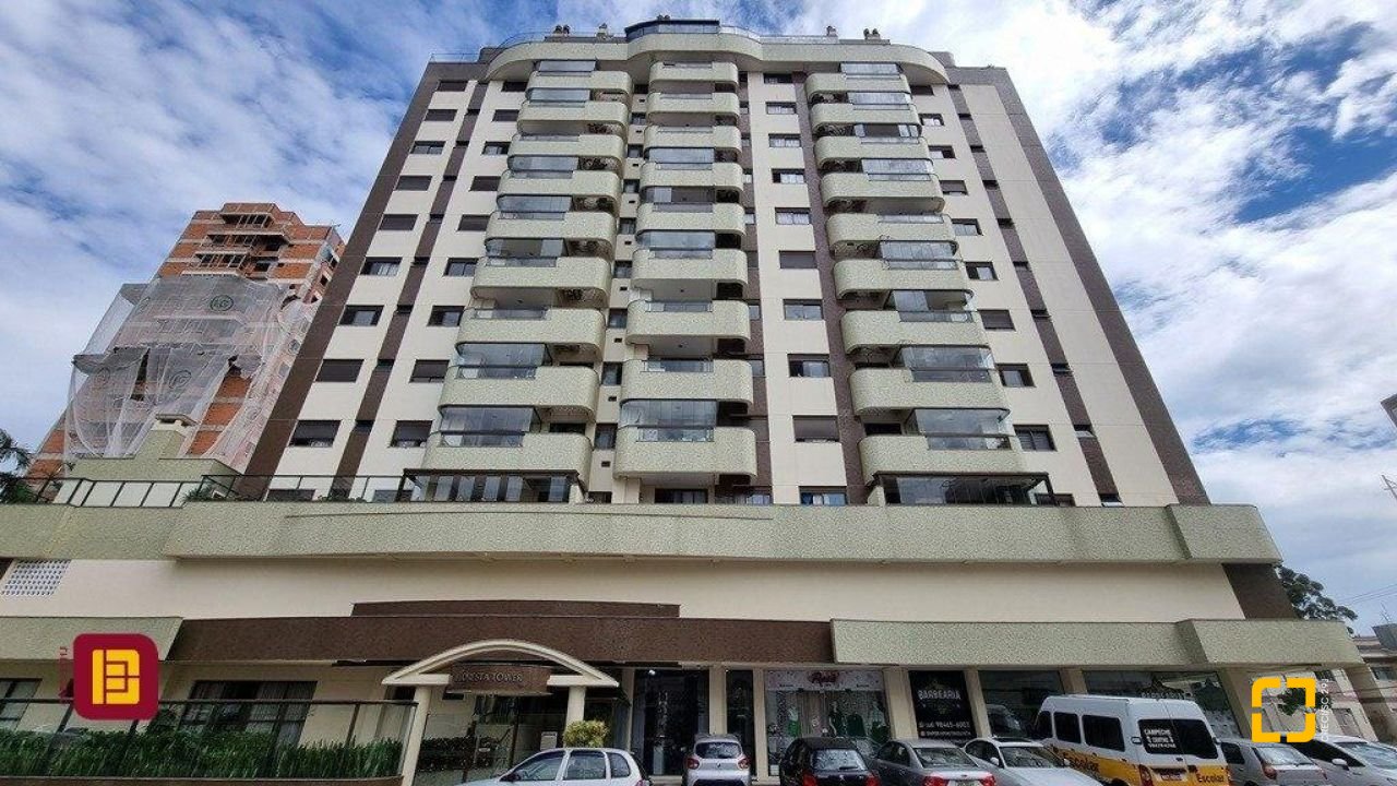 Apartamento com 88m², 4 quartos (sendo 1 suíte), 1 garagem, no bairro Floresta em São José