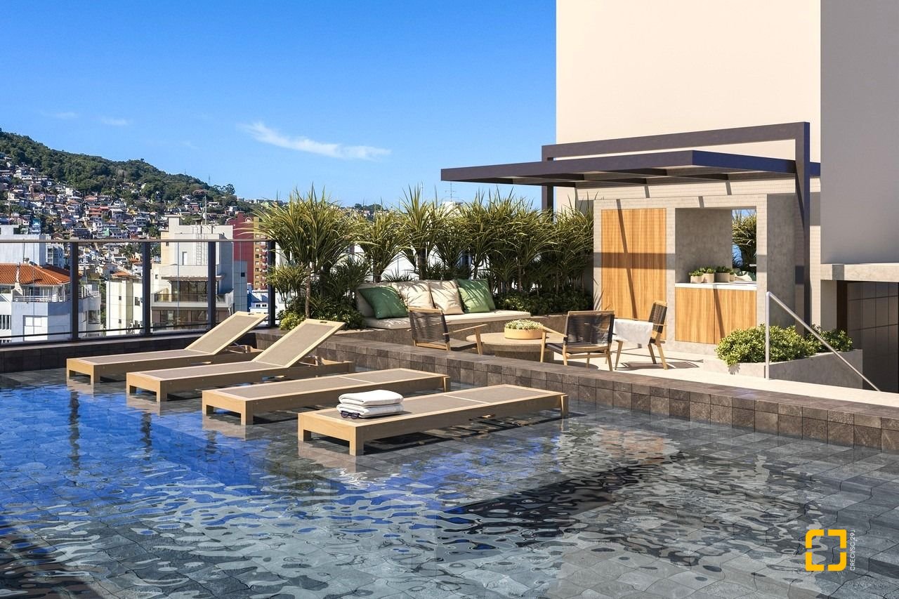 Apartamento com 107m², 4 quartos (sendo 1 suíte), 2 garagens, no bairro Centro em Florianópolis