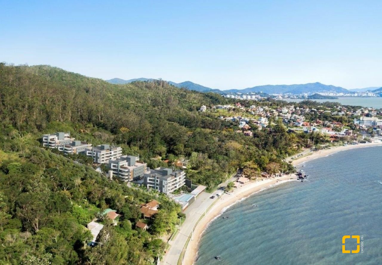 Cobertura com 167m², 6 quartos (sendo 3 suítes), 3 garagens, no bairro Cacupé em Florianópolis