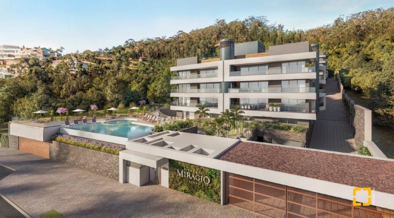 Cobertura com 167m², 6 quartos (sendo 3 suítes), 3 garagens, no bairro Cacupé em Florianópolis