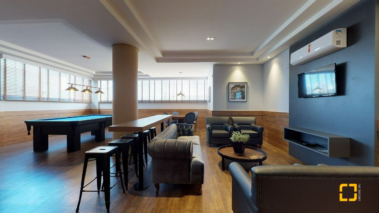 Apartamento com 67m², 2 quartos, 1 garagem, no bairro Barreiros em São José