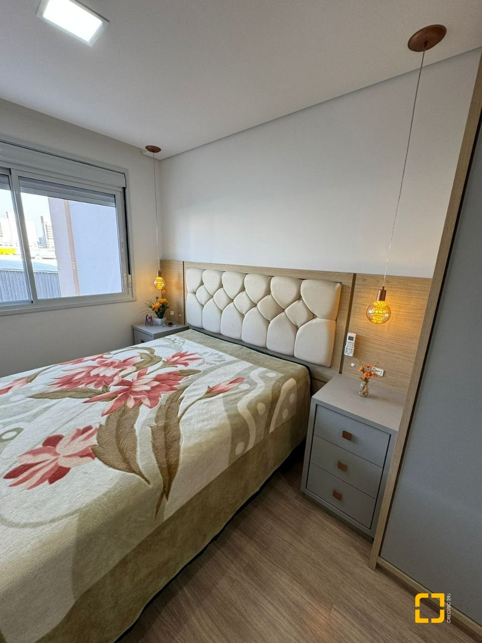 Apartamento com 67m², 2 quartos, 1 garagem, no bairro Barreiros em São José