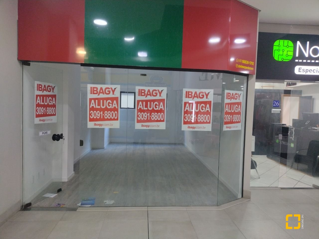 Loja com 25m², no bairro Trindade em Florianópolis