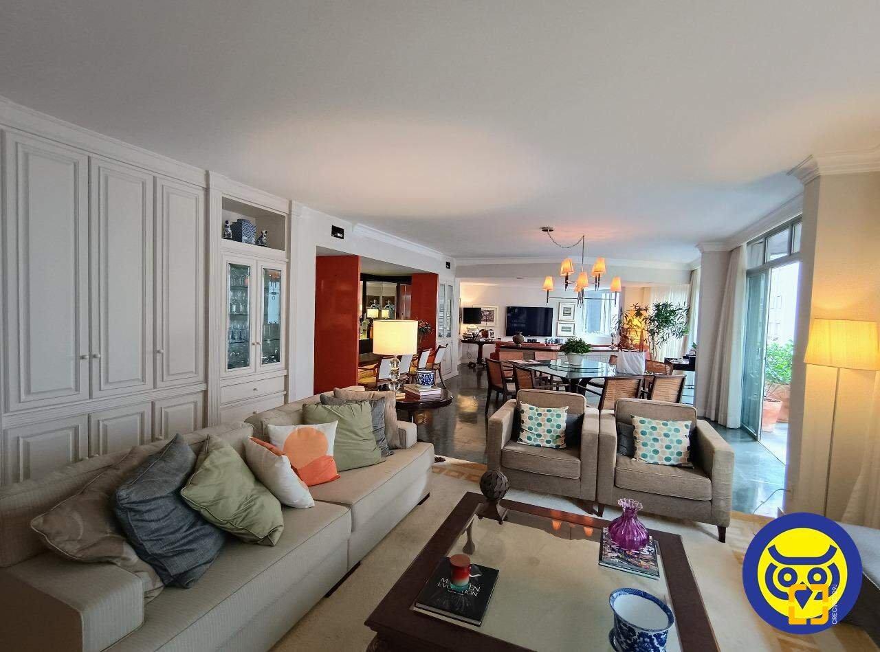 Apartamento com 250m², 5 quartos (sendo 2 suítes), 2 garagens, no bairro Centro em Florianópolis