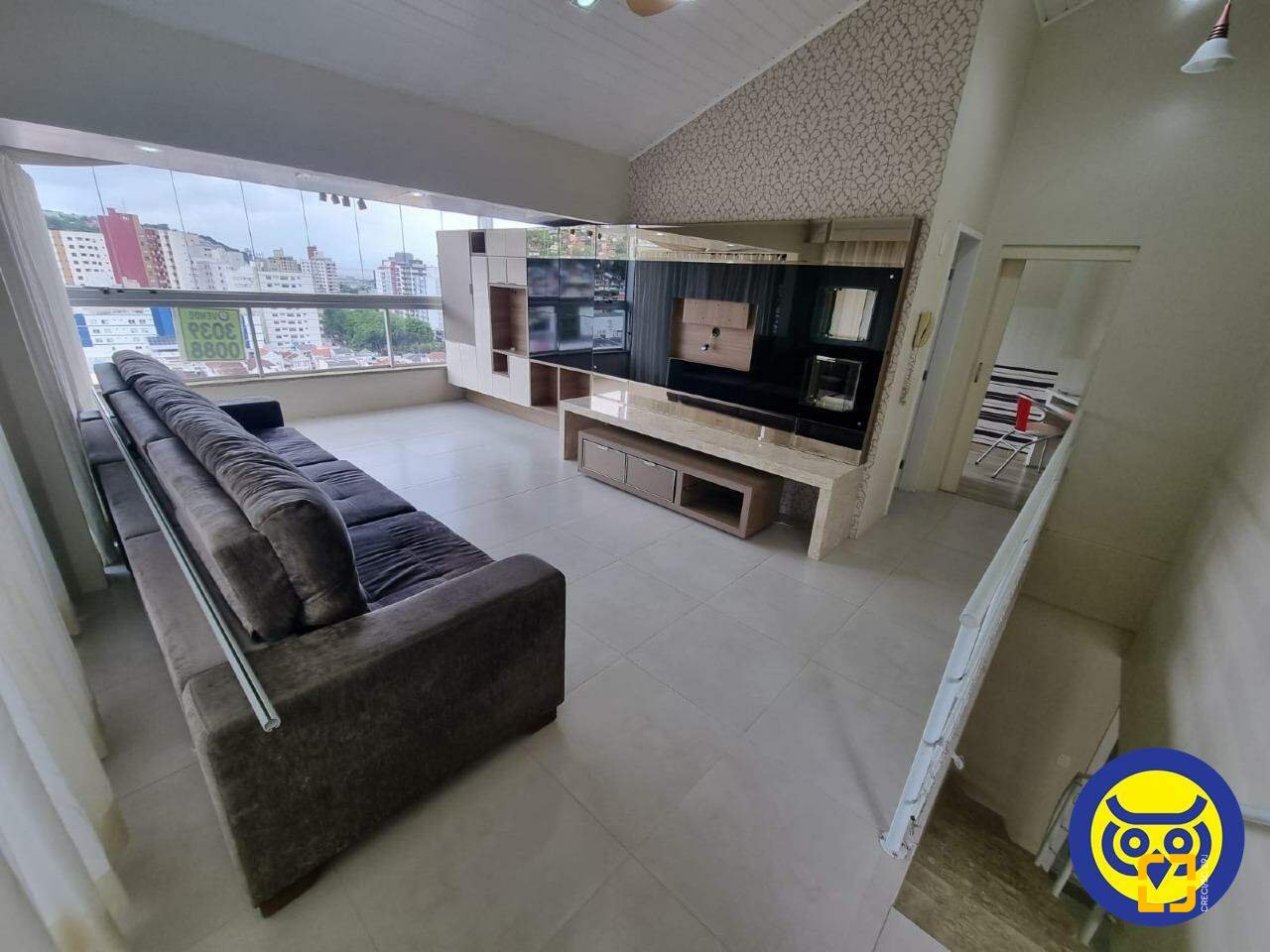 Cobertura com 162m², 3 quartos (sendo 1 suíte), 1 garagem, no bairro Centro em Florianópolis