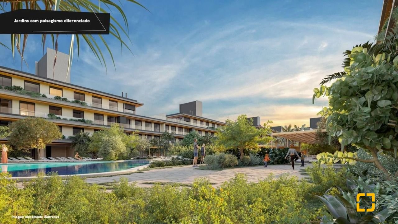 Apartamento com 51m², 1 quarto, 1 garagem, no bairro Campeche em Florianópolis