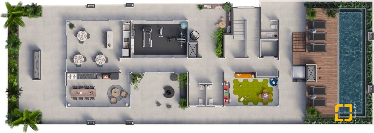 Apartamento com 59m², 3 quartos (sendo 1 suíte), 1 garagem, no bairro Ingleses em Florianópolis