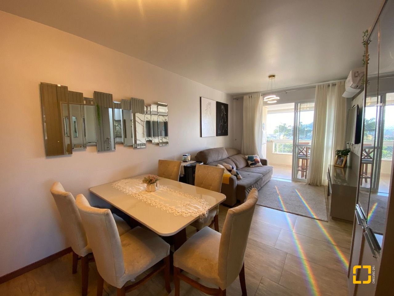 Apartamento com 90m², 3 quartos (sendo 1 suíte), 1 garagem, no bairro Picadas do Sul em São José