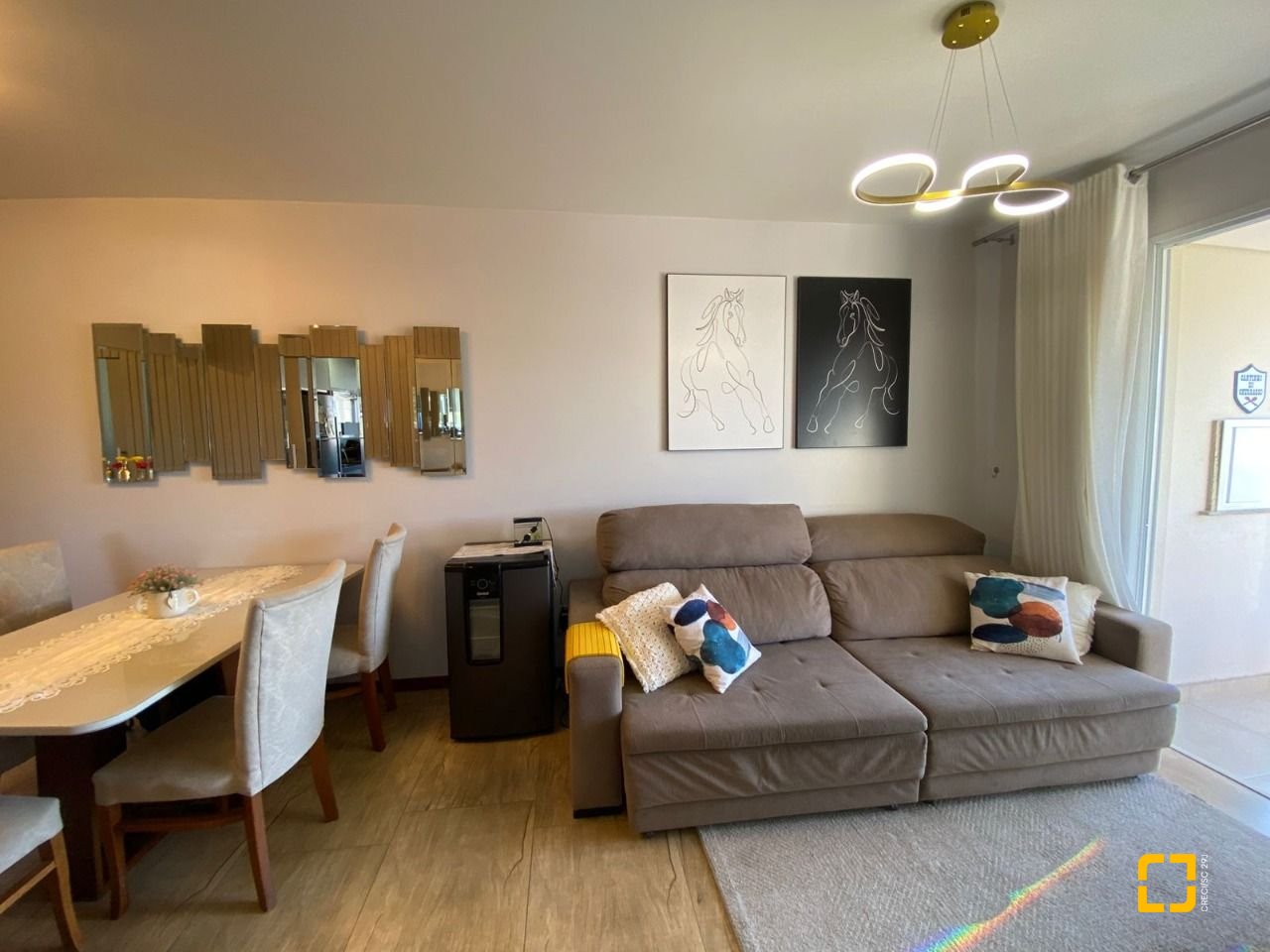 Apartamento com 90m², 3 quartos (sendo 1 suíte), 1 garagem, no bairro Picadas do Sul em São José