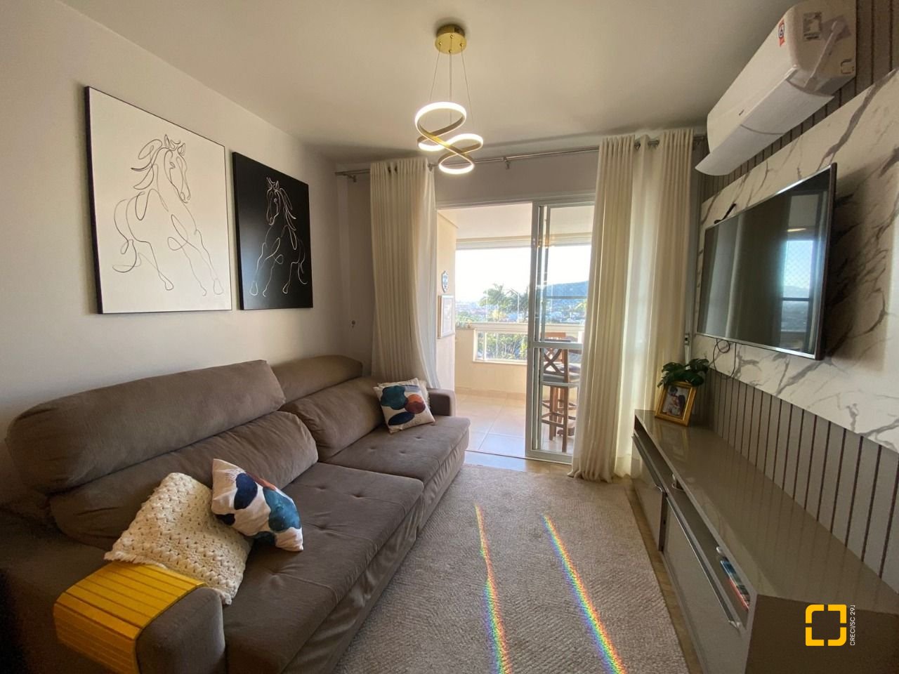 Apartamento com 90m², 3 quartos (sendo 1 suíte), 1 garagem, no bairro Picadas do Sul em São José