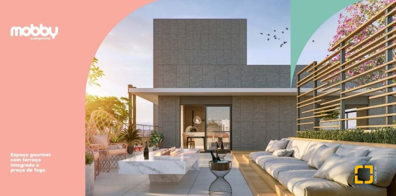 Apartamento com 59m², 1 quarto, 1 garagem, no bairro Campeche em Florianópolis