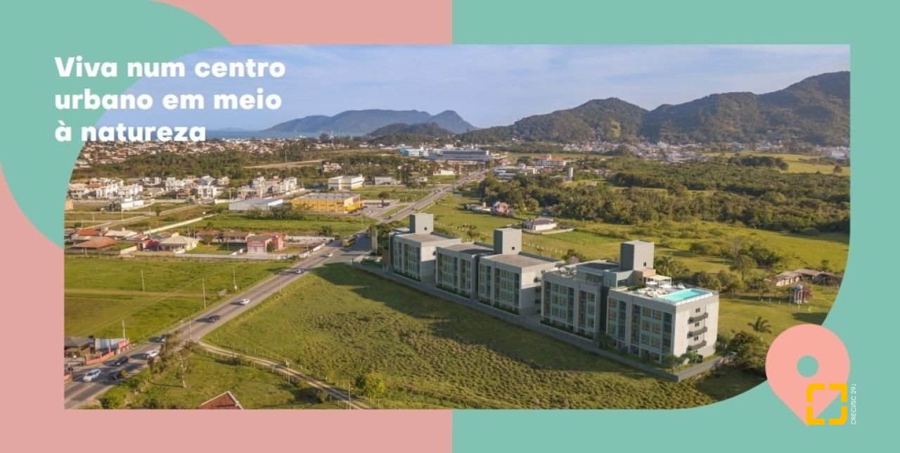 Apartamento com 60m², 2 quartos (sendo 1 suíte), 1 garagem, no bairro Campeche em Florianópolis
