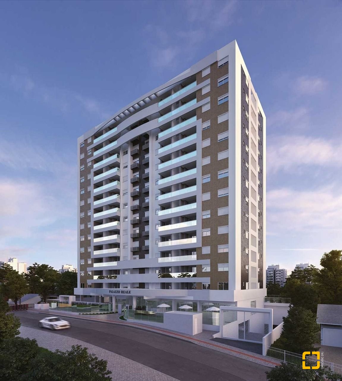 Apartamento com 93m², 3 quartos (sendo 1 suíte), 1 garagem, no bairro Barreiros em São José