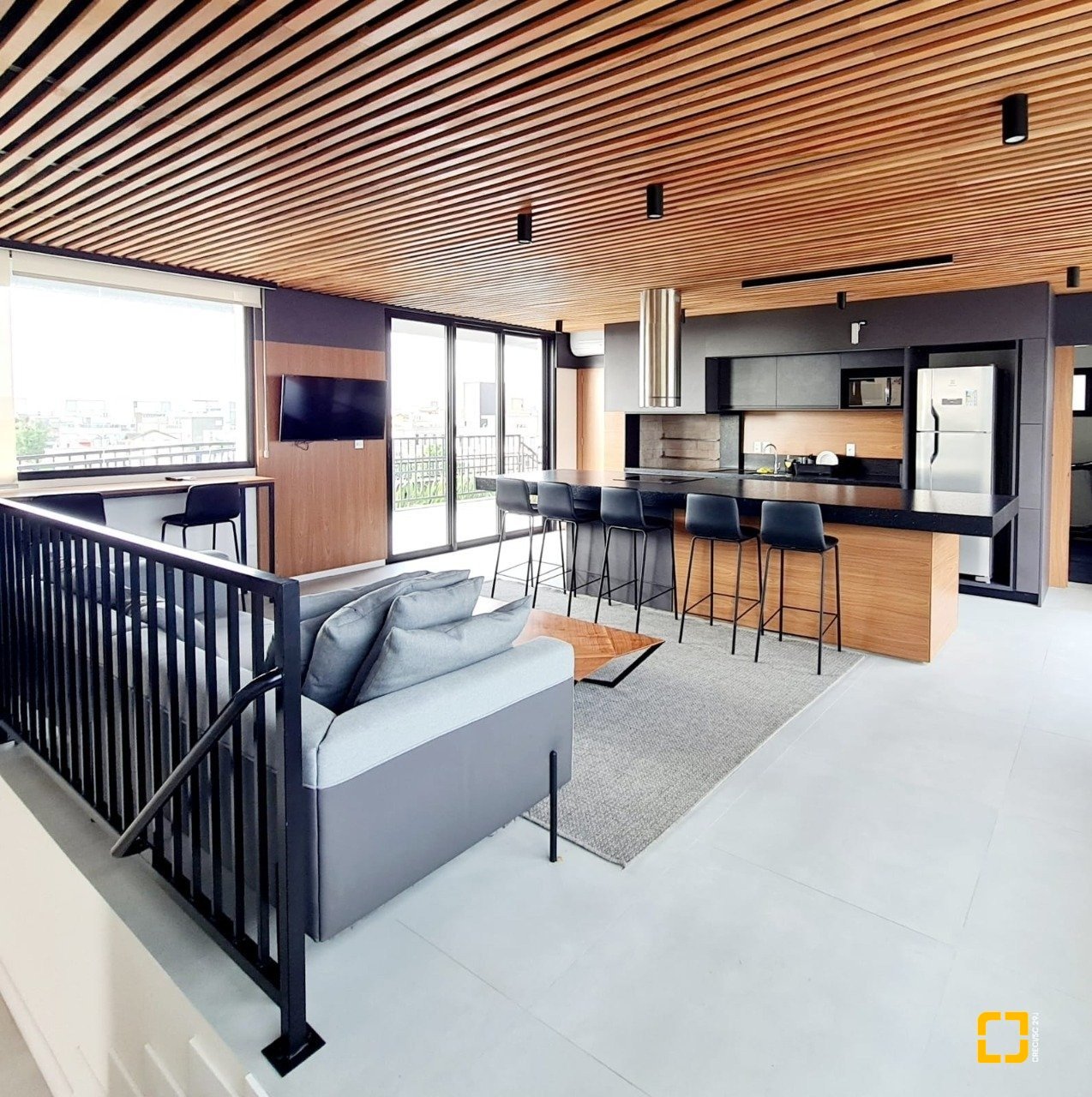 Loft com 46m², 2 quartos (sendo 1 suíte), 1 garagem, no bairro Campeche em Florianópolis