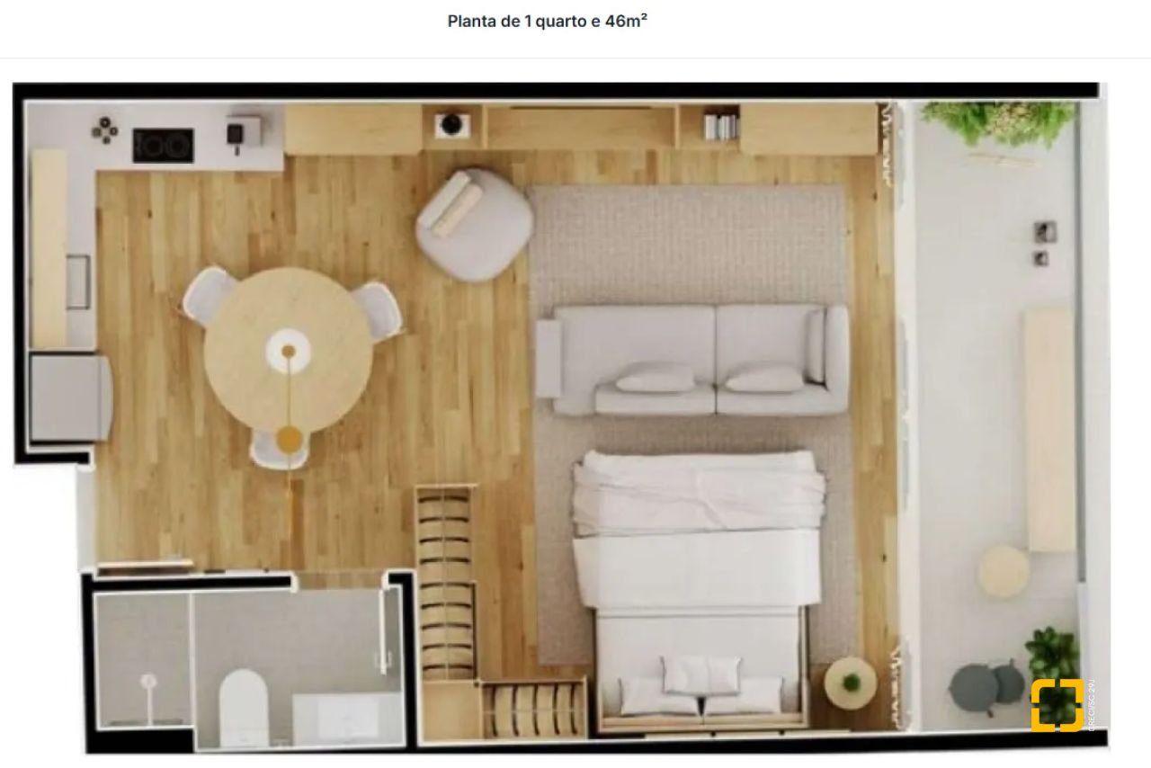Casa com 44m², 2 quartos (sendo 1 suíte), no bairro Saco Grande em Florianópolis