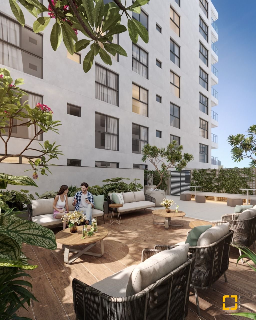 Apartamento com 84m², 4 quartos (sendo 2 suítes), 1 garagem, no bairro Estreito em Florianópolis