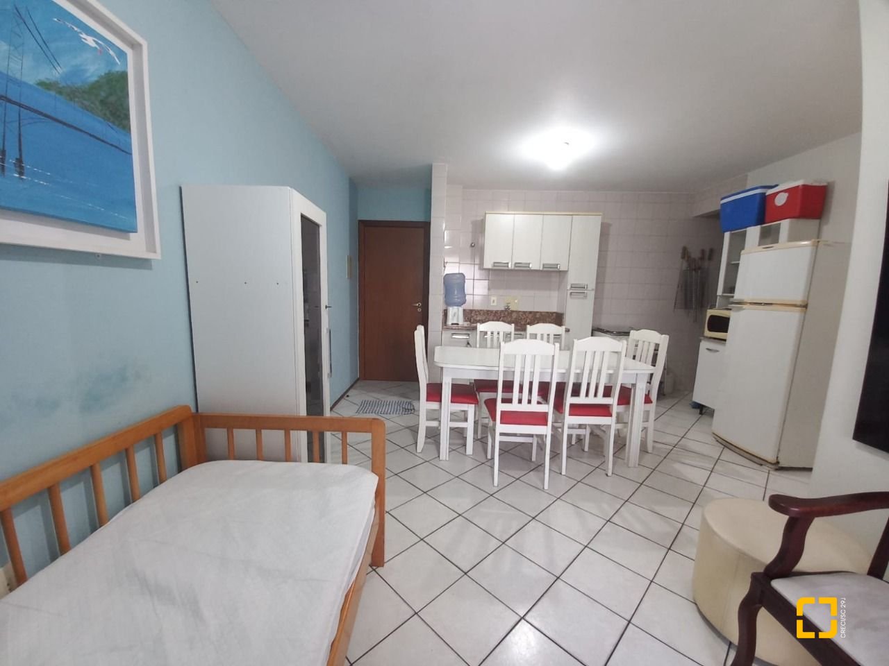 Apartamento com 60m², 3 quartos (sendo 1 suíte), 1 garagem, no bairro Ingleses em Florianópolis