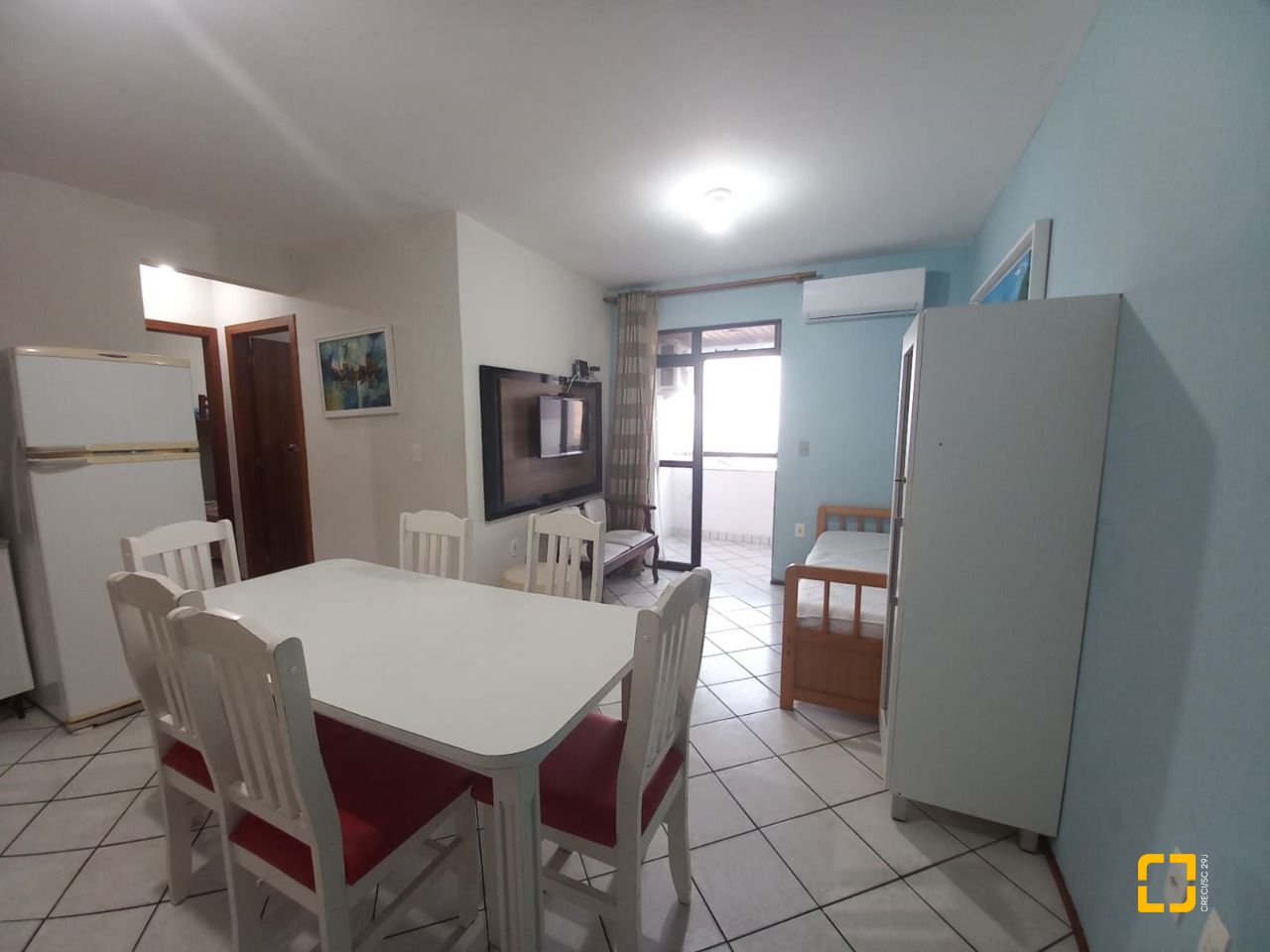 Apartamento com 60m², 3 quartos (sendo 1 suíte), 1 garagem, no bairro Ingleses em Florianópolis