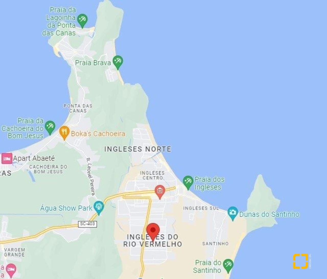Casa com 85m², 4 quartos (sendo 2 suítes), 2 garagens, no bairro Ingleses em Florianópolis
