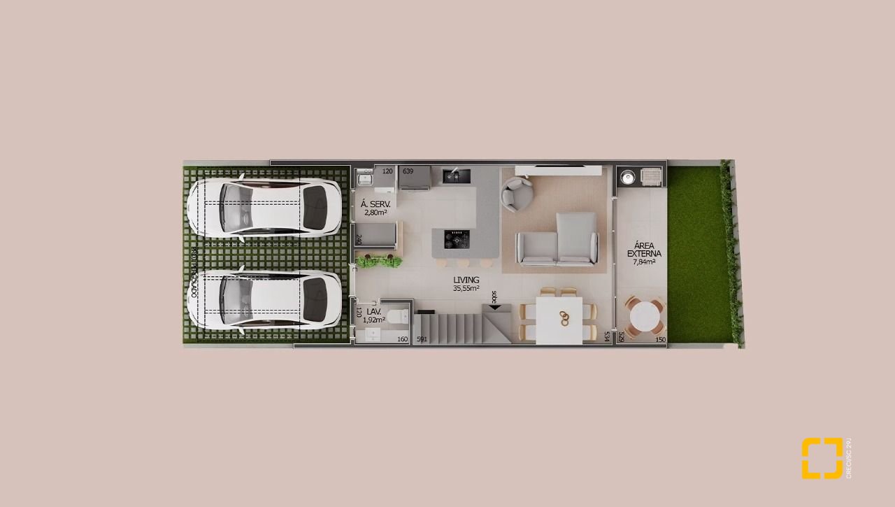Casa de Condomínio com 141m², 4 quartos (sendo 2 suítes), 2 garagens, no bairro Lagoa da Conceição em Florianópolis
