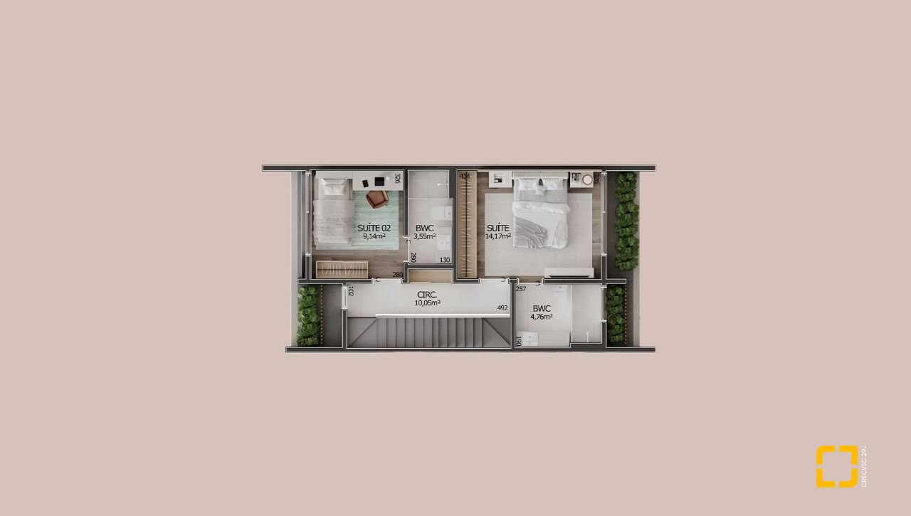 Casa de Condomínio com 141m², 4 quartos (sendo 2 suítes), 2 garagens, no bairro Lagoa da Conceição em Florianópolis