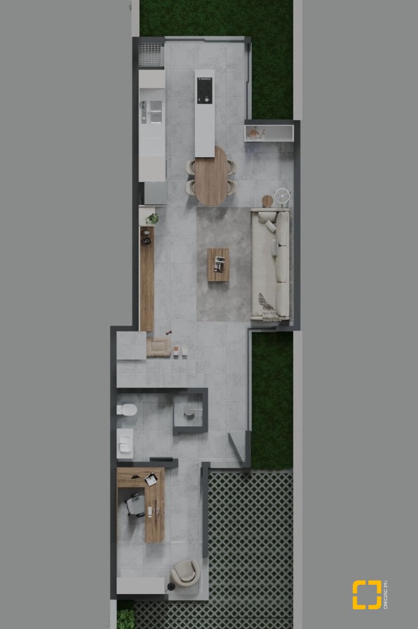 Casa com 128m², 5 quartos (sendo 2 suítes), 1 garagem, no bairro Campeche em Florianópolis