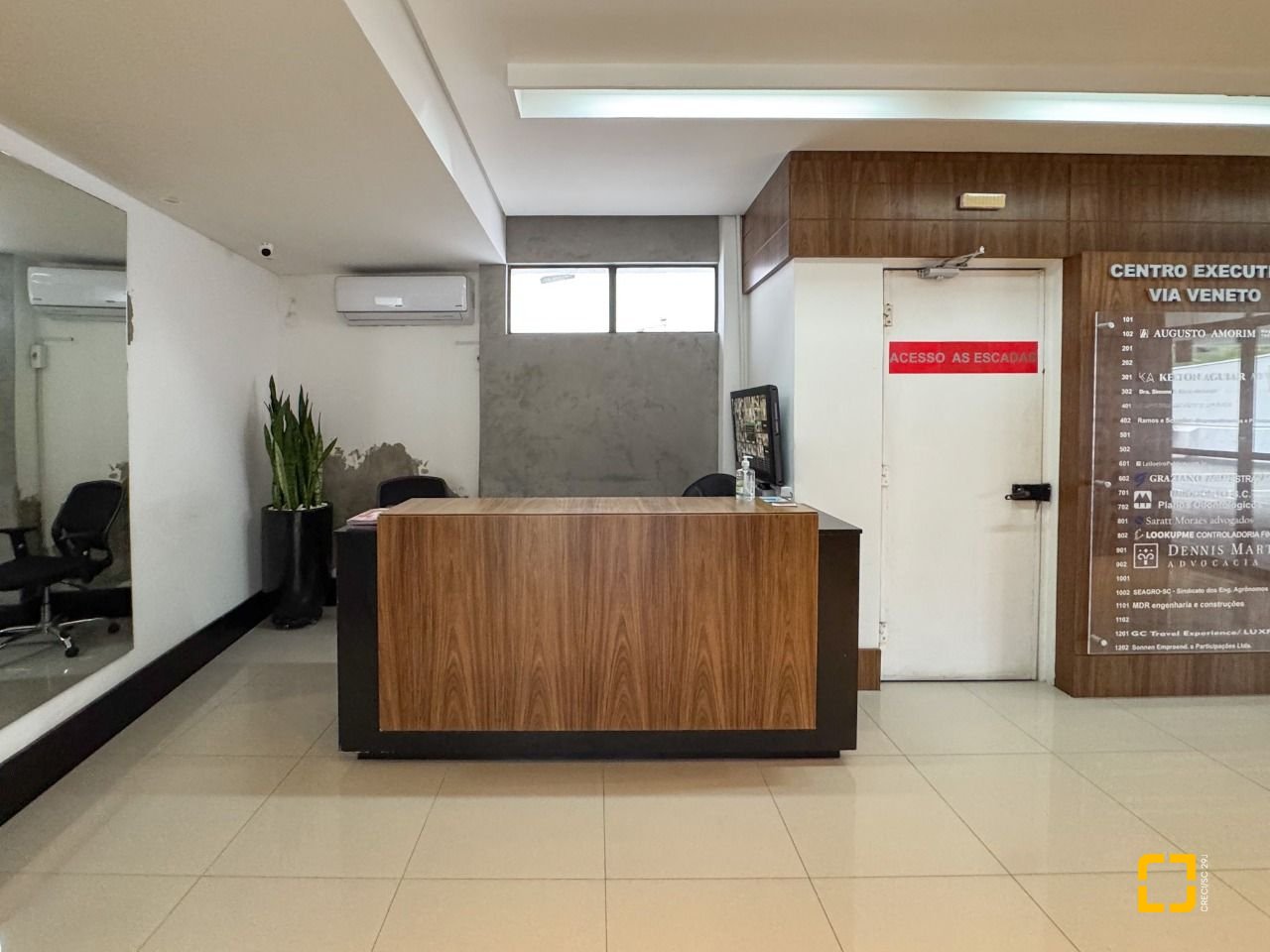 Sala com 60m², 1 garagem, no bairro Centro em Florianópolis