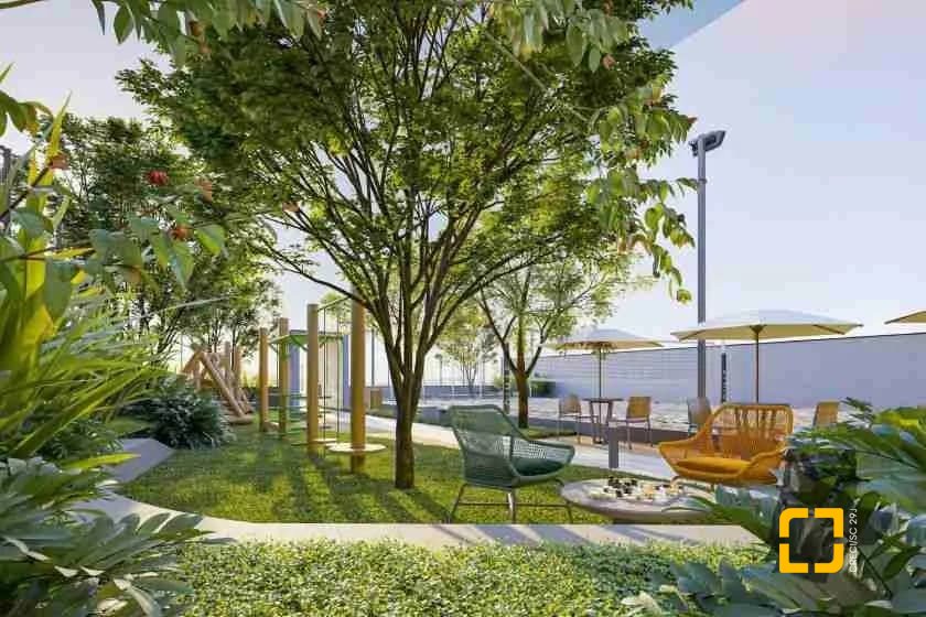 Apartamento com 80m², 2 quartos (sendo 2 suítes), 1 garagem, no bairro Praia Comprida em São José