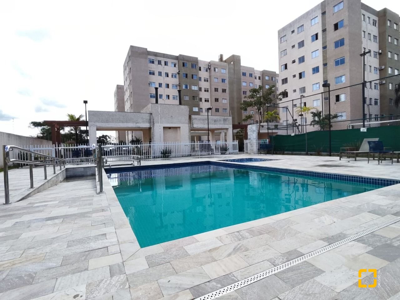 Apartamento com 48m², 2 quartos, 1 garagem, no bairro Bela Vista em Palhoça